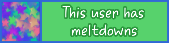 This user has meltdowns
